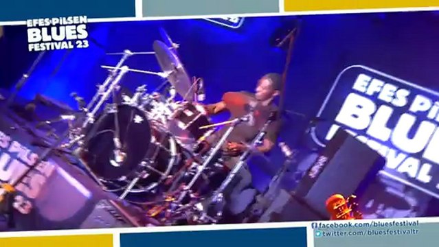 Efes Pilsen Blues Festival 23 Cedric Burnside Bateri Show