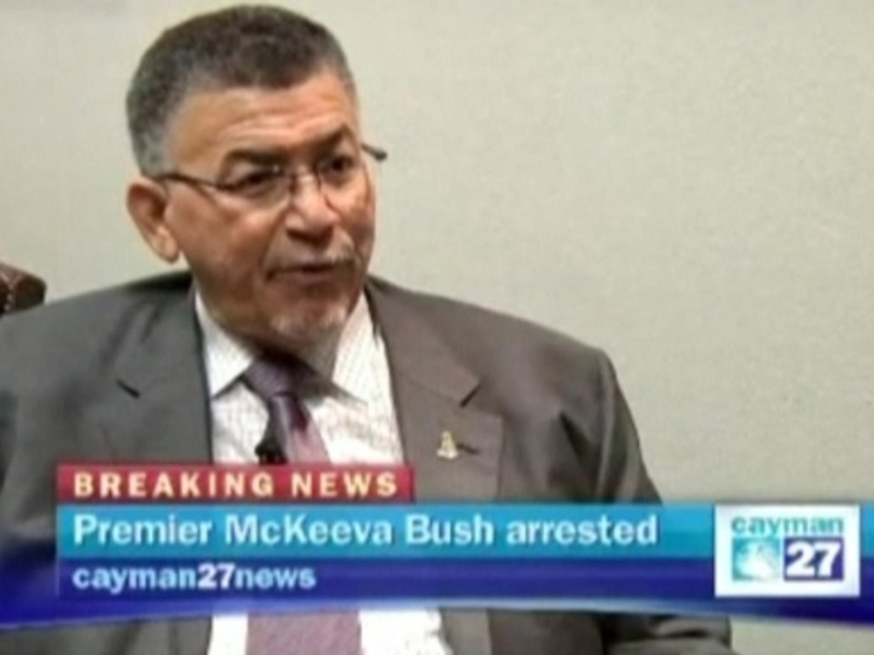 Cayman Preimer detained by police