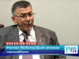 Cayman Preimer detained by police