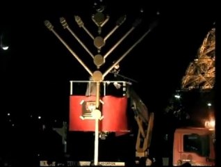 Hanoucca 2012 sur le Champs de Mars à Paris