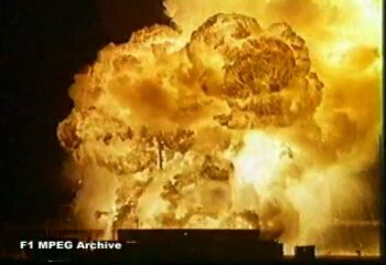 Катастрофа при запуске баллистической ракеты с ядерной боего