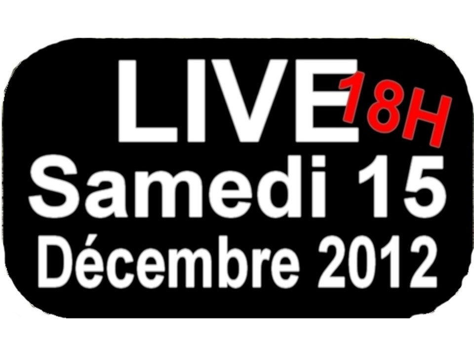 Annonce LIVE //SAMEDI 15//