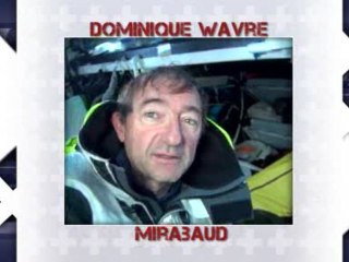 Vendée Globe 2012 - Un bon petit matin avec Wavre (Mirabaud)