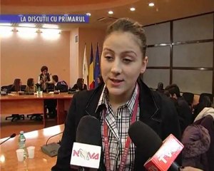 La discutii cu primaru