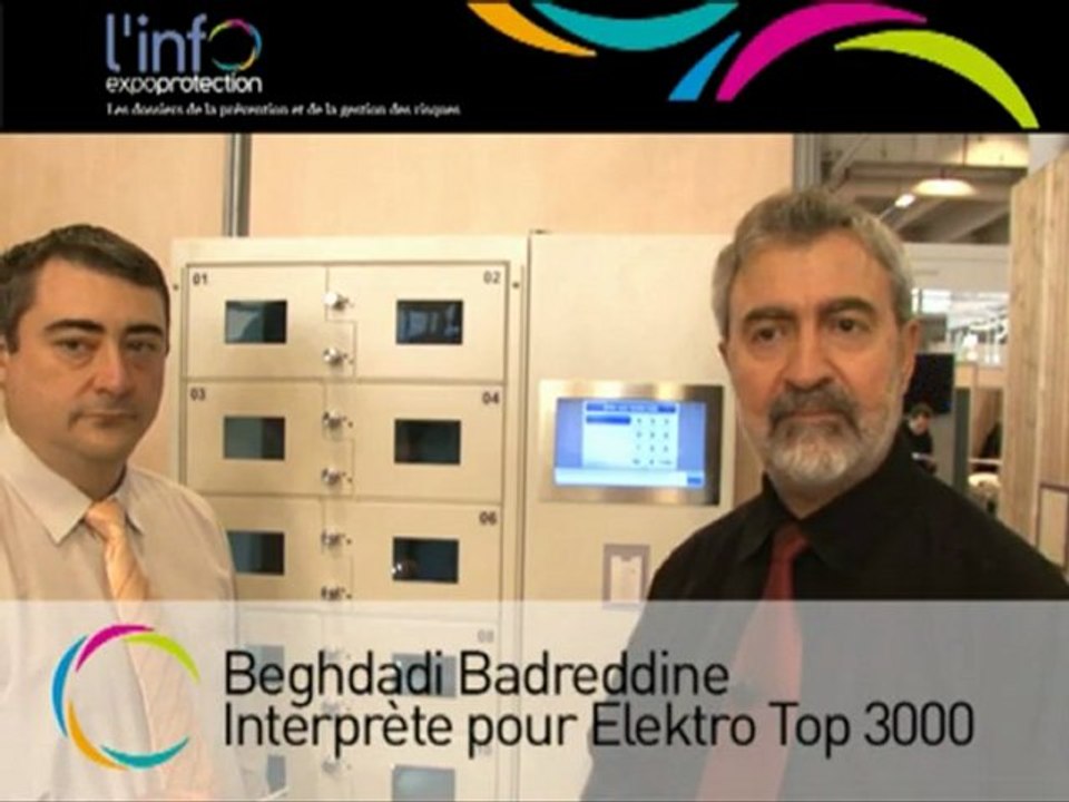Expoprotection 2012 : les armoires clefs d'Elektro Top 3000