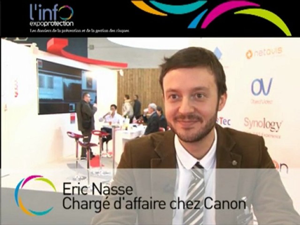 Expoprotection 2012 : la vidéosurveillance selon Canon