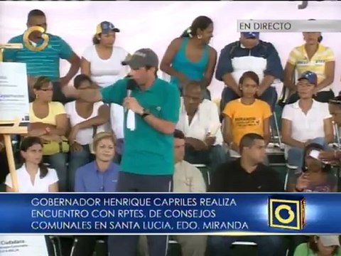 Gobernador Henrique Capriles calificó a Elías Jaua de caldo sin sal