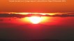 Coucher de soleil sur le Canigou depuis le Luberon(Mourre Nègre) 30 11 2012