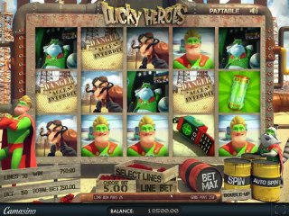 25 625$ Big Win on LUCKY HEROES BEST ONLINE CASINO SLOT