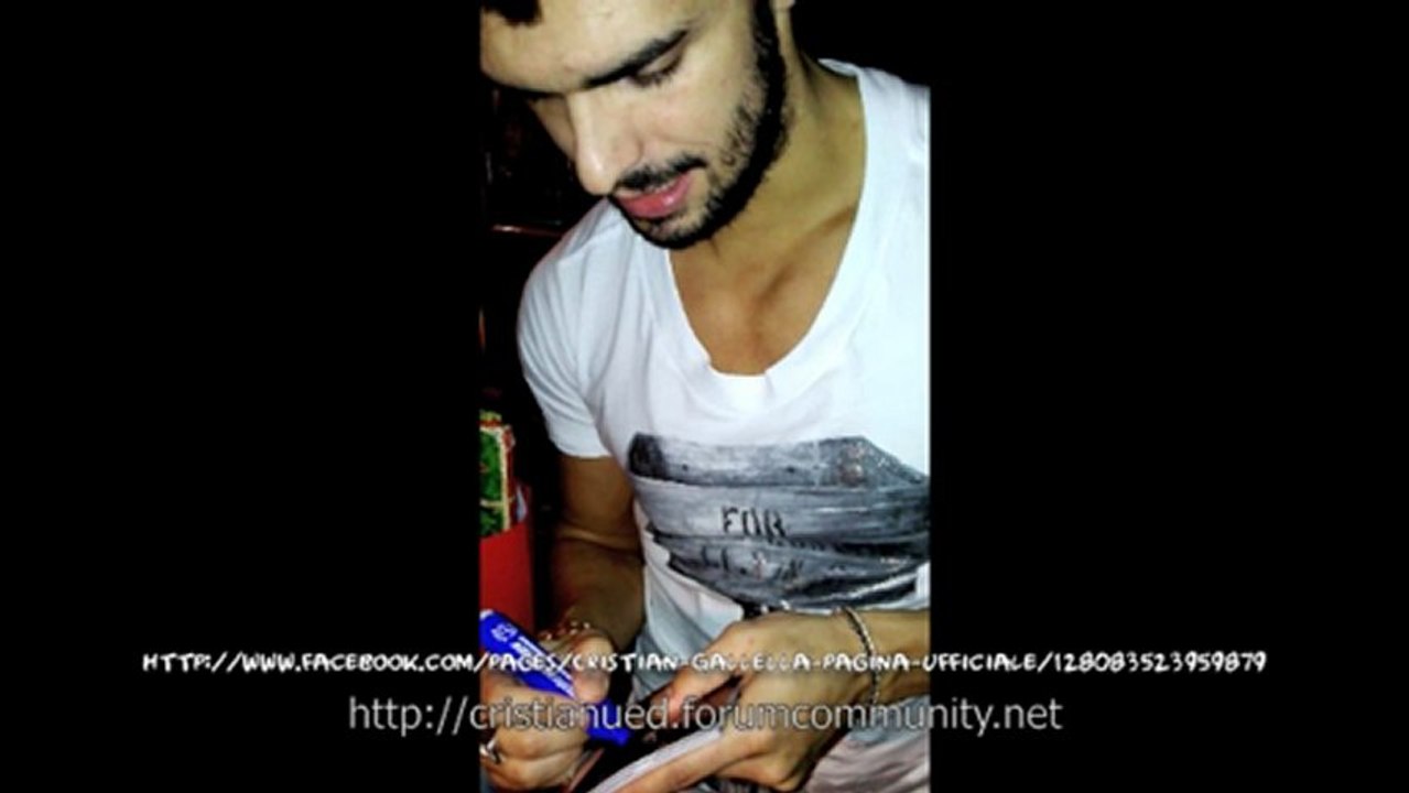 Cristian Gallella al Glam House di Bisceglie 7 dicembre 2012
