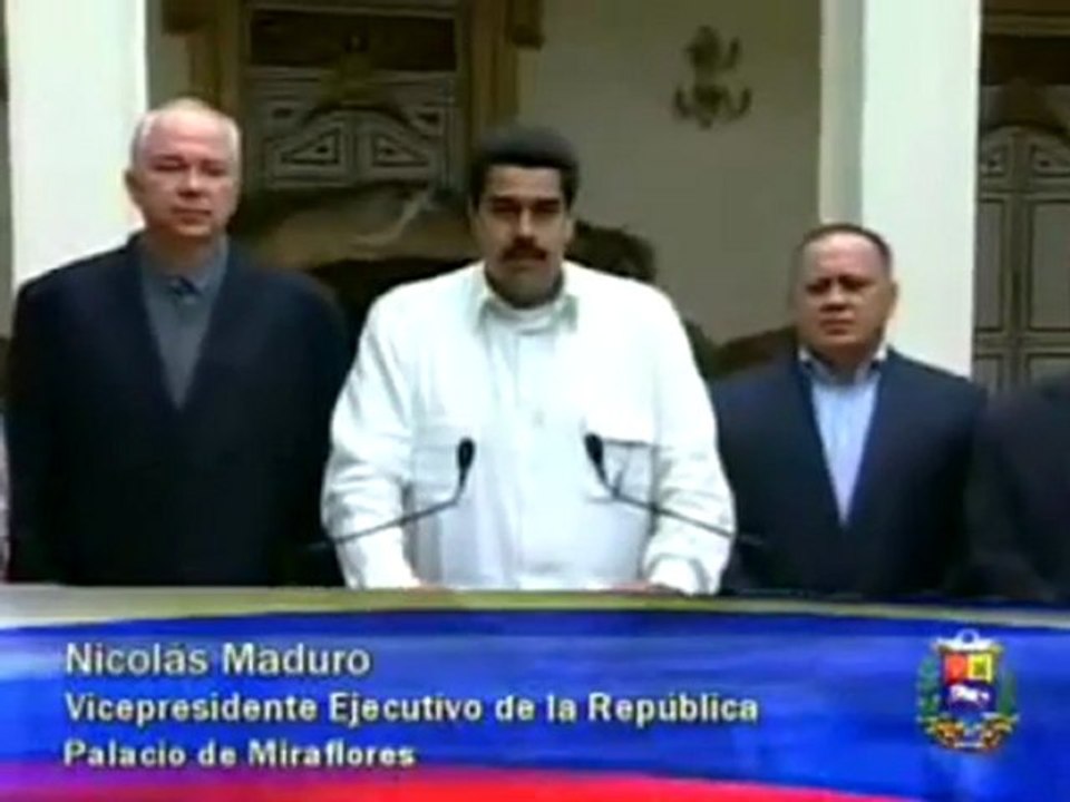 Proceso postoperatorio del presidente Chávez será “duro y complejo” Nicolás Maduro