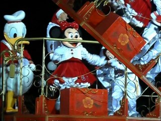 Cérémonie d'illumination du Sapin de Noël à Disney 2012