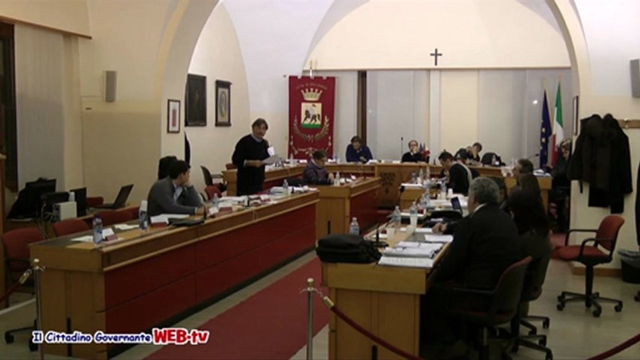 Consiglio comunale 10 dicembre 2012 Punto 3 modifica statuto Giulianova Patrimonio intervento Arboretti