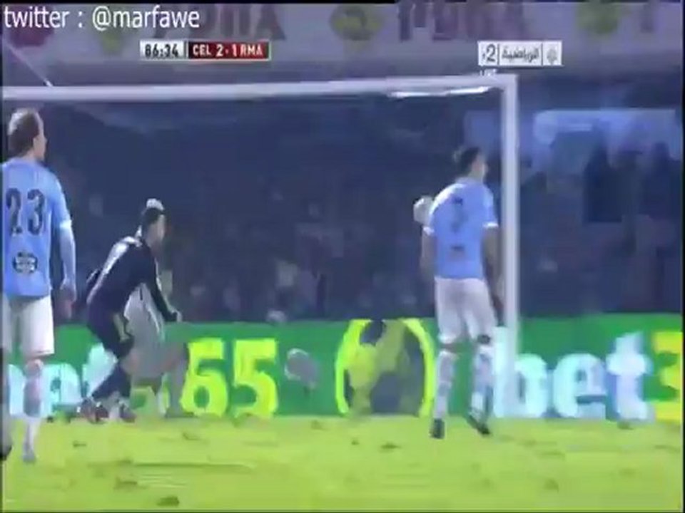 ريال مدريد 1 : 2 سيلتا فيغو  . . اهداف المباراة