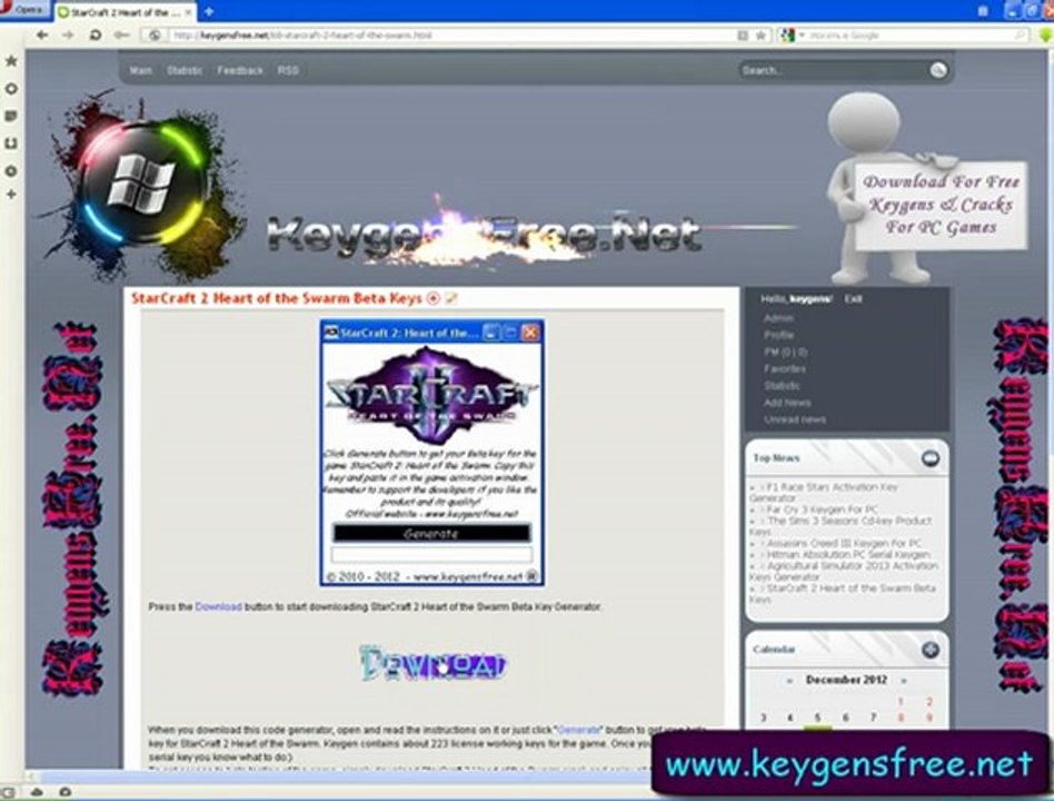 StarCraft 2 Heart of the Swarm Product Keys For Game