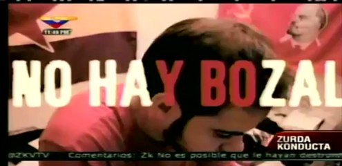 (Vídeo) Zurda Konducta del Día Sábado 01 de diciembre, 2012 (4/4)