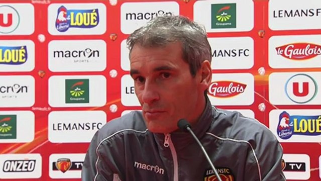 Conférence de presse Le Mans FC - GFC Ajaccio : Denis ZANKO (LEMANS) - Jean-Michel CAVALLI (GFCA) - saison 2012/2013