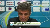 Conférence de presse Tours FC - RC Lens : Bernard BLAQUART (TOURS) - Eric SIKORA (RCL) - saison 2012/2013