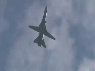 Syrian Army MIG Hunting Rebels