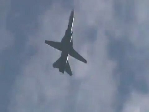 Syrian Army MIG Hunting Rebels
