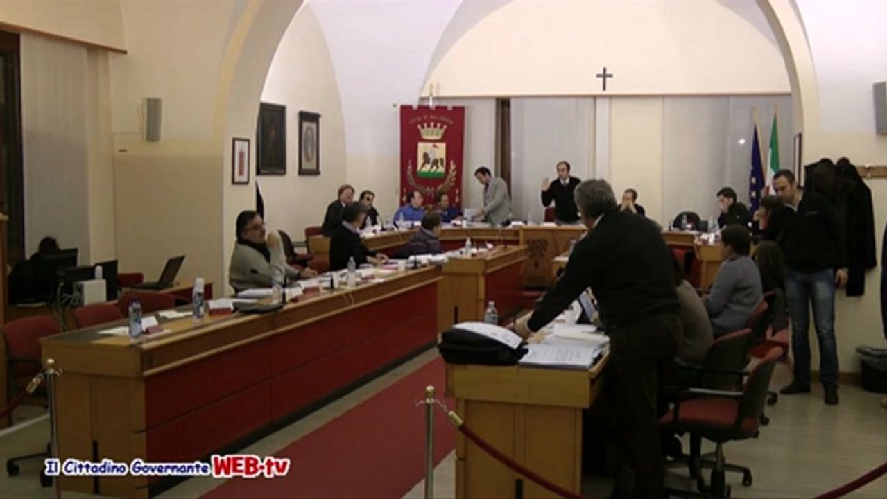 Consiglio comunale 10 dicembre 2012 Punto 2 variazione previsione di bilancio replica Francioni