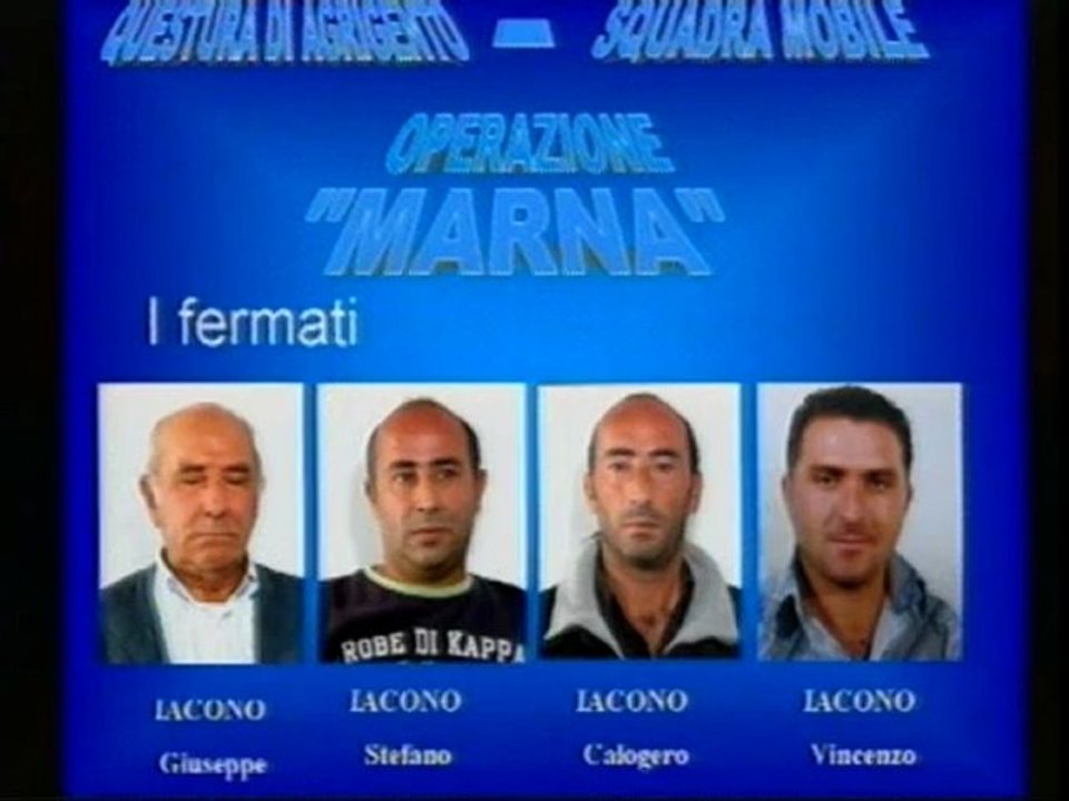 Ruoppolo Teleacras - Mafia, il blitz  " Marna 2 "