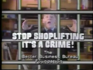 Shoplifting PSA 1988