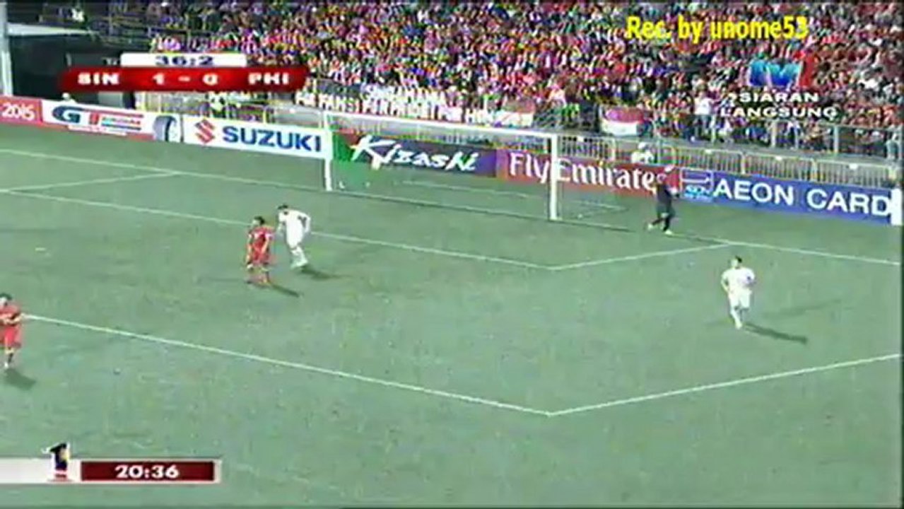 AFF Suzuki 2012 ~ [2012-12-12]  ~ Singapore vs Philippines ~ Part 2
