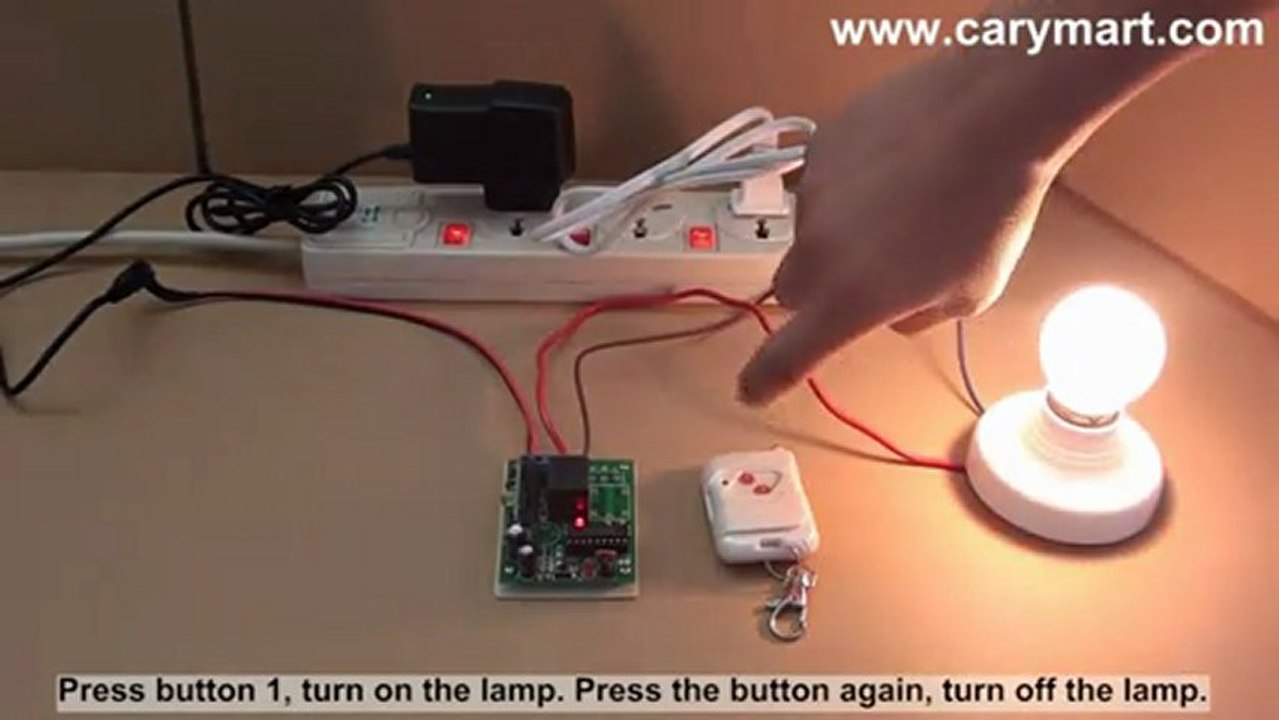 1 Channel DC RF Remote Control Electrical Switch