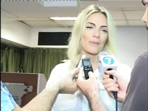 Nota a Emi Attias en el pre-estreno de Viento Sur