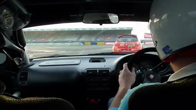 Le Mans Bugatti - Telethon 2012 - Honda Integra Type R - part 3