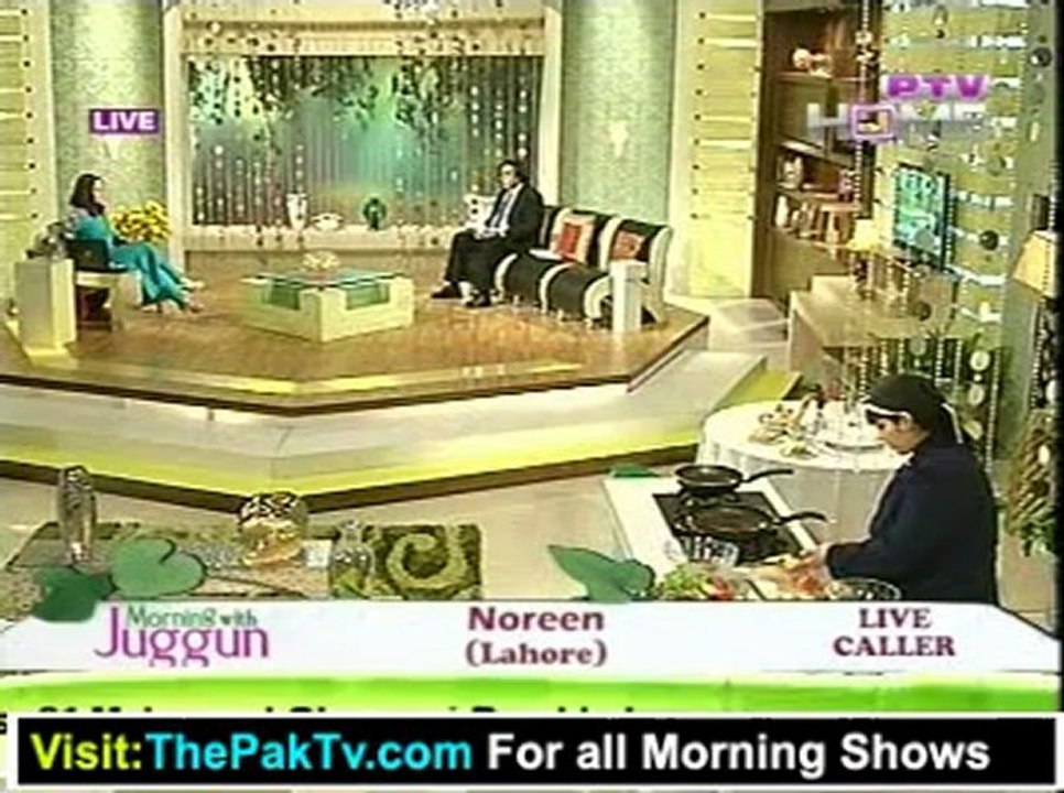 Morning With Juggan By PTV Home - 13th December 2012 Part 2