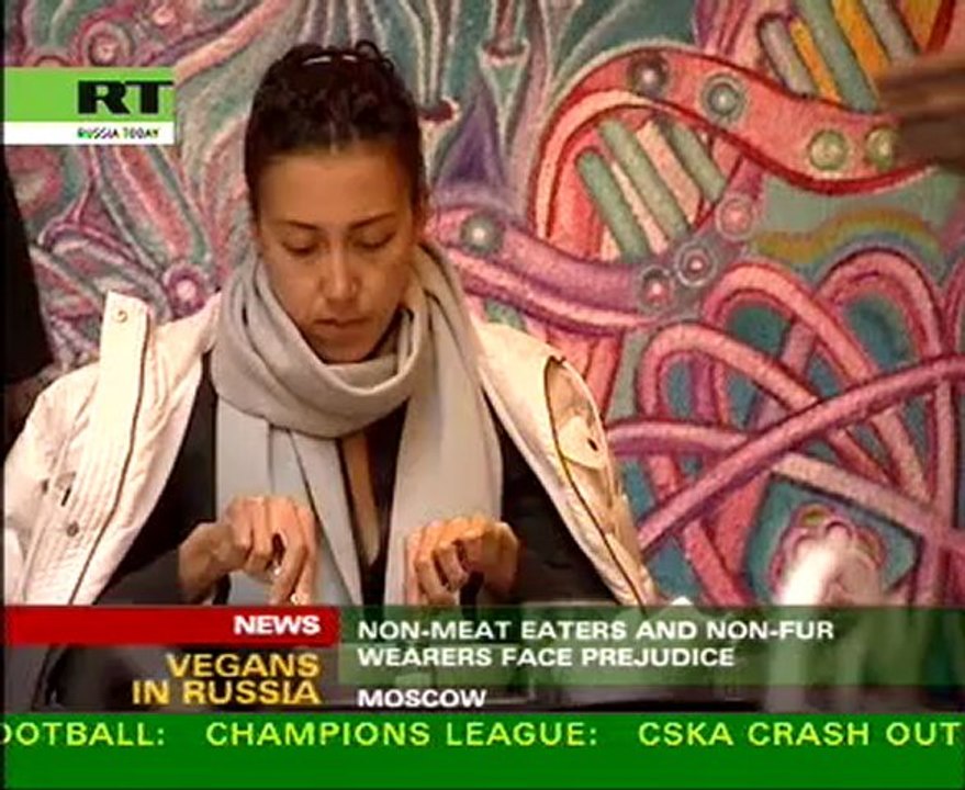 Russian vegetarians have hard time sharing their values