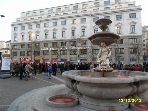 PIAZZA FONTANA 12 DICEMBRE 1969/2012 (MILANO, ITALY)