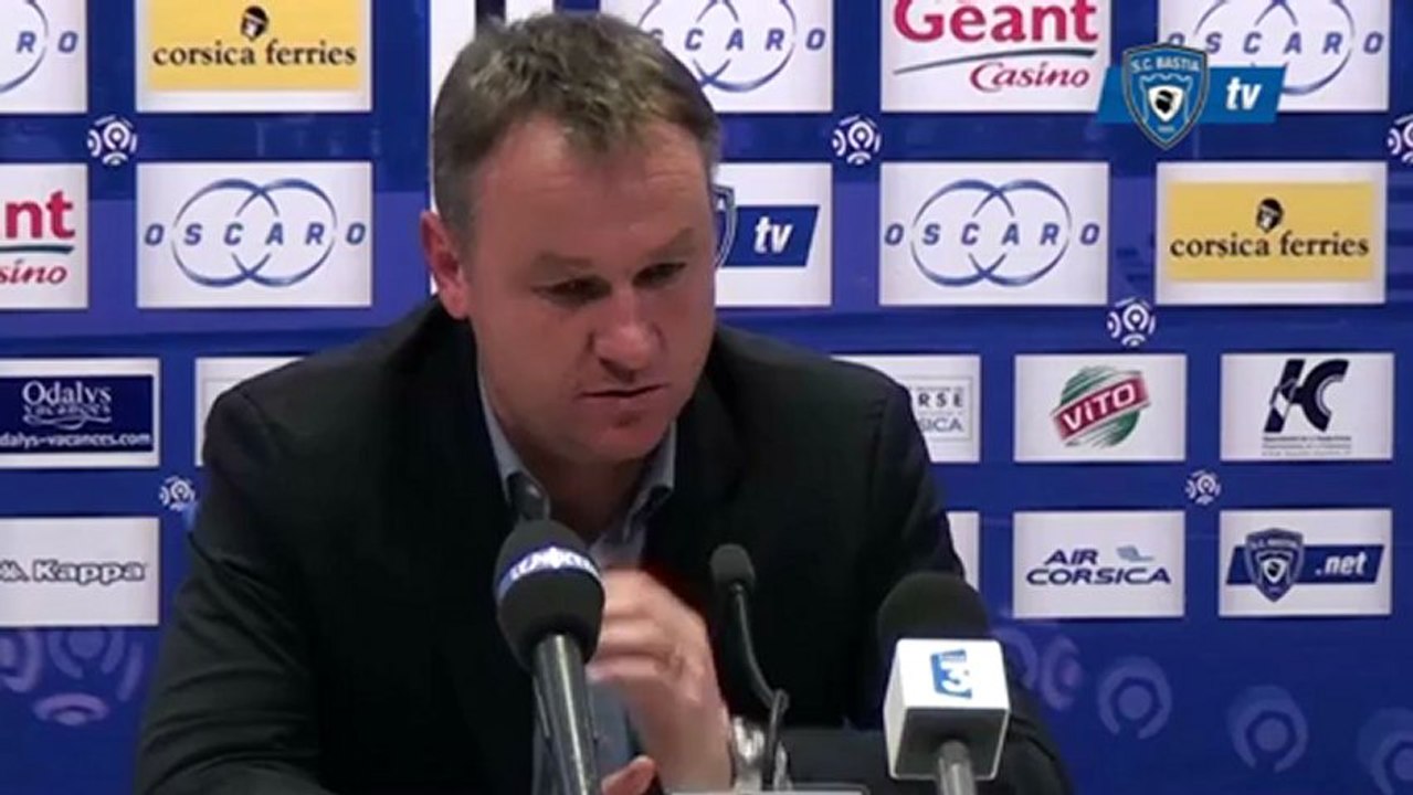 L1 / 2012-13 : Bastia 1-2 Marseille : Réaction de F. Hantz