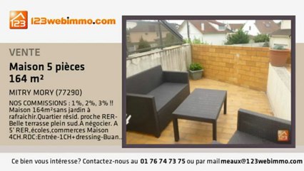 A vendre - maison - MITRY MORY (77290) - 5 pièces - 164m²