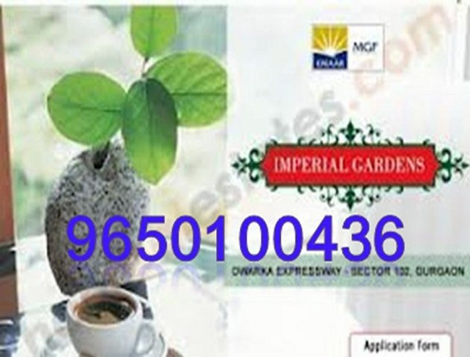 9650100436 Emaar Mgf Imperial Gardens :--  13/12/2012