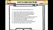 Fat Loss Factor FAQ and answers - Question 2.mp4