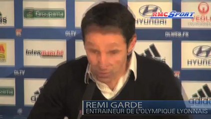 Rémi Garde remonté après l'arbitrage de Lyon / Nancy
