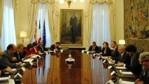 Visite à Madrid du Président de l'Assemblée nationale, Claude Bartolone (10 décembre 2012)
