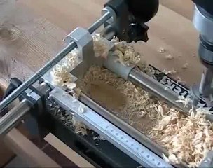 Dispositif portatif de mortaisage de charpente - HMDIFFUSION