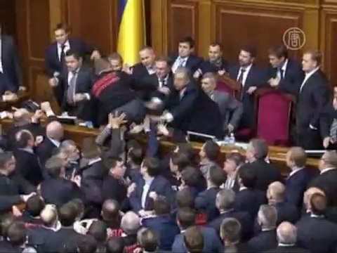 Драка в Верховной раде: «перезагрузка» не помогла