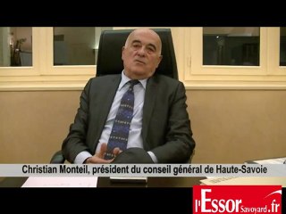 Christian Monteil présente le budget 2013 du conseil général