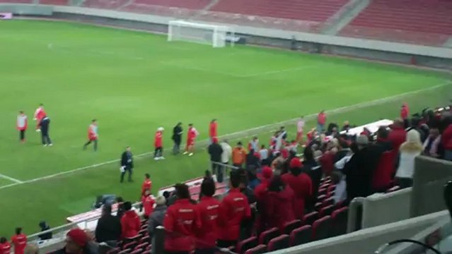 Τα τελευταία δευτερόλεπτα και οι πανηγυρισμοί των Νέων του Ολυμπιακού στο Γεώργιος Καραϊσκάκης