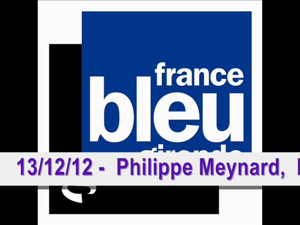 France Bleu : Bonjour M. le Maire