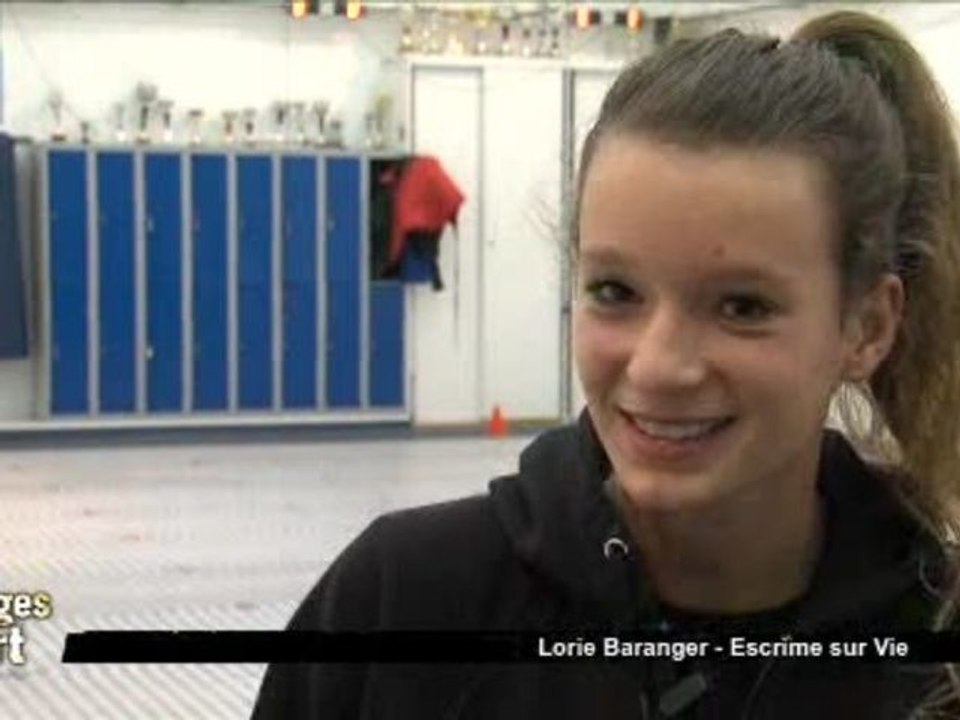 Visages du Sport : Lorie Baranger, Escrime