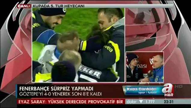 12 Aralık 2012 ZTK Fenerbahçe Göztepe Maçı Sonrası ATV Milos Krasic Röportajı