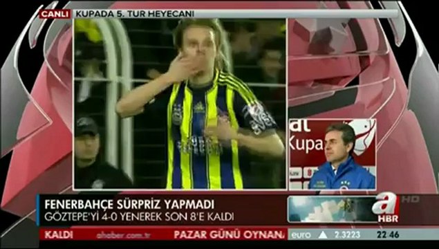 12 Aralık 2012 ZTK Fenerbahçe Göztepe Maçı Sonrası ATV Aykut Kocaman Röportajı