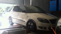 ::: o2programmation ::: Optimisation Moteur skoda fabia 1.2 TSI sur Banc de Puissance Cartec dans nos locaux de  Marseille Gémenos PACA (privée)