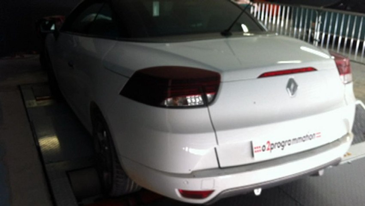 ::: o2programmation ::: REPROGRAMMATION MOTEUR MEGANE GT 2.0 DCI 160 SUR BANC DE PUISSANCE à MARSEILLE
